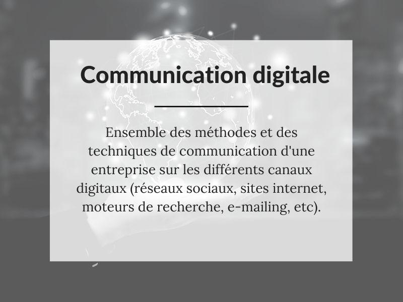 Définition de la communication digitale