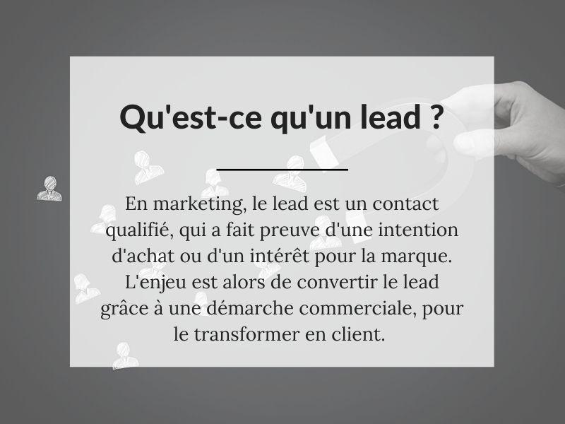 Définition d'un lead marketing