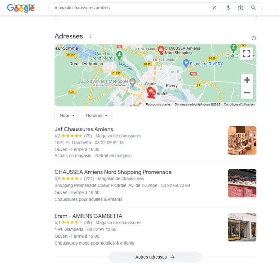 Google Business profile (anciennement google my business)