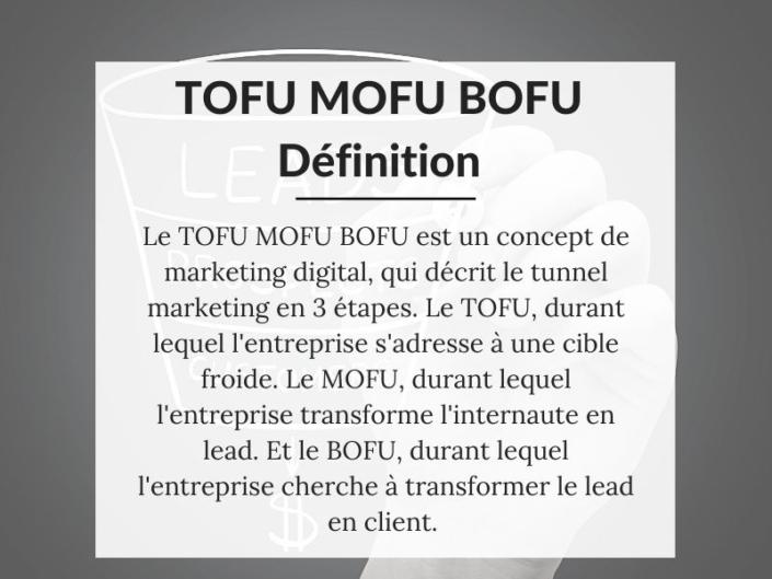 Tofu Mofu Bofu explication claire & détaillée