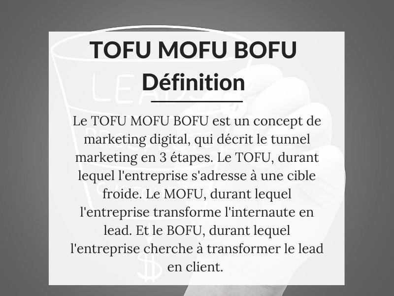 TOFU MOFU BOFU : définition