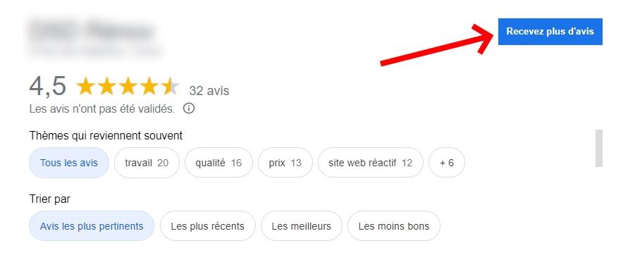 Recevez plus d'avis Google