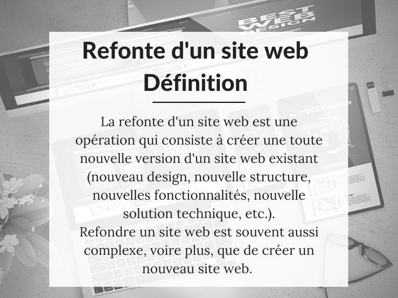 Refonte d'un site internet : définition