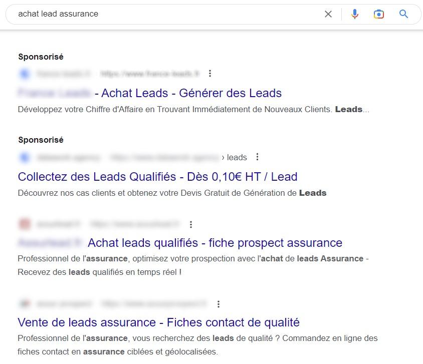 Achat de leads en acquisition digitale