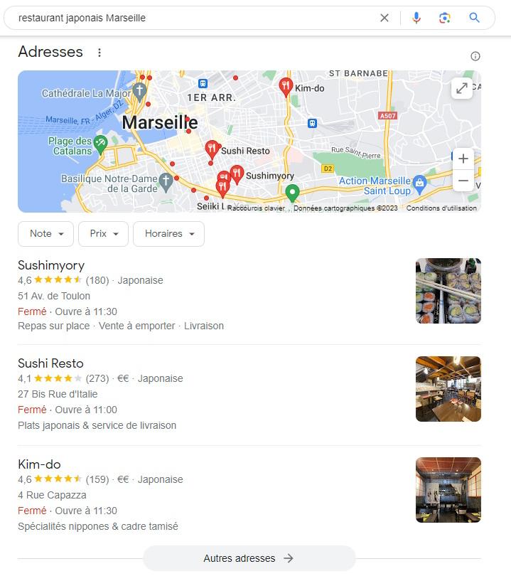 Réféncement Google Business Profile